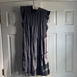 Anthropologie Charcoal Gray Garment